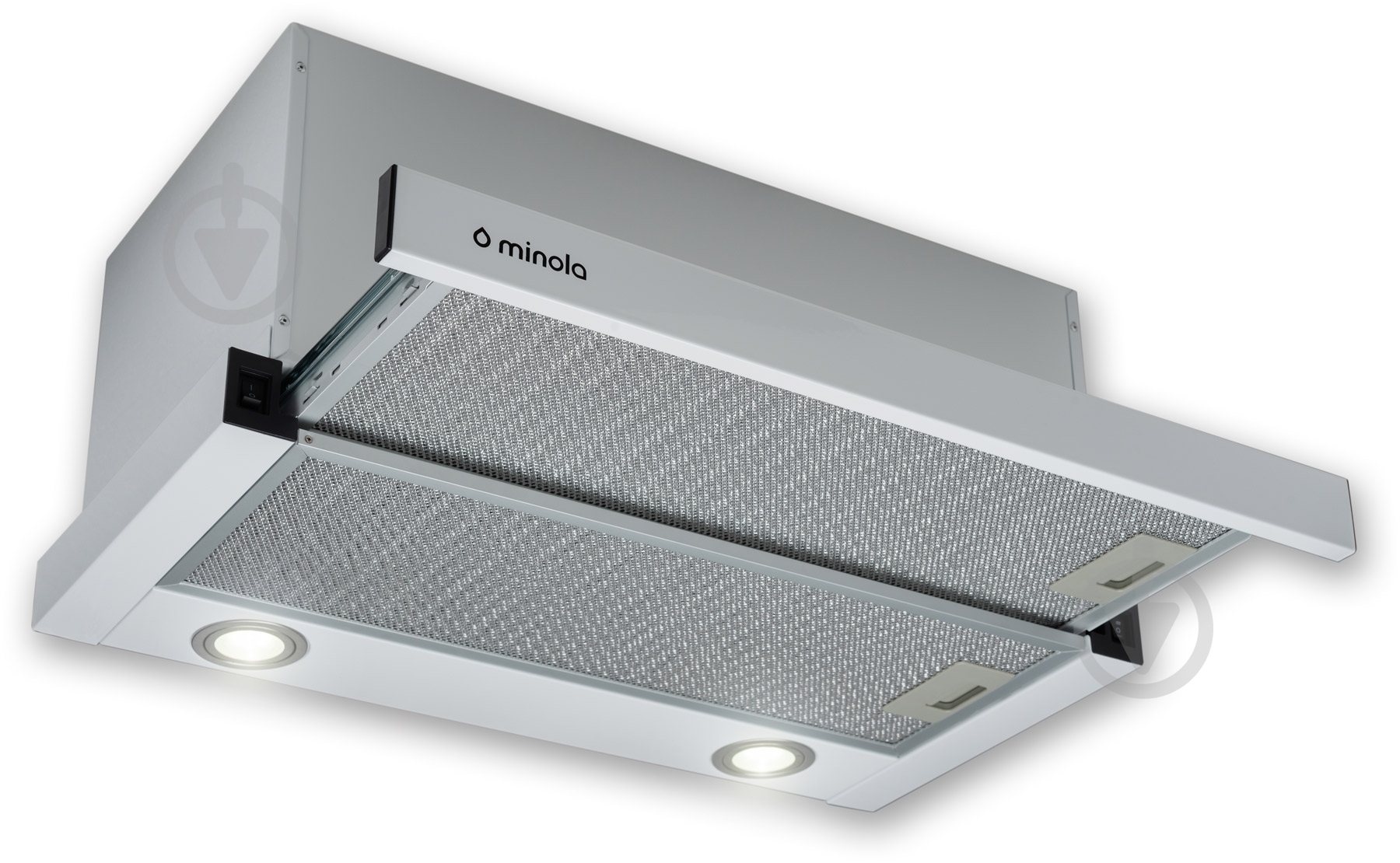 Вытяжка Minola HTL 6612 WH 1000 LED телескопическая - фото 3