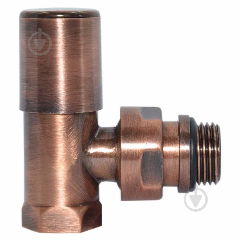 Кран радиаторный Carlo Poletti Compact 1/2" brush copper V150310I - фото 4