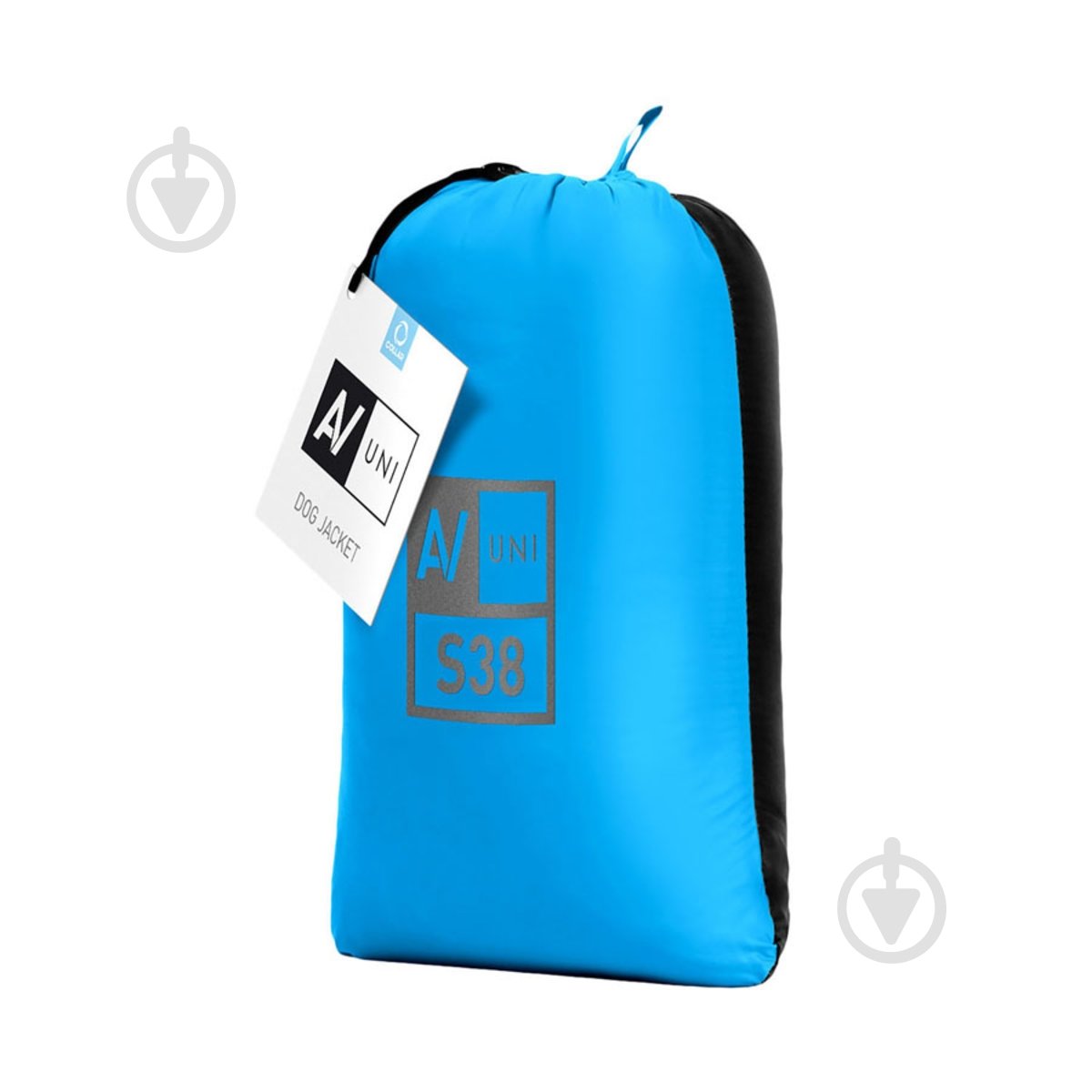 Куртка двусторонняя AiryVest UNI р. S38 голубо-черная - фото 3