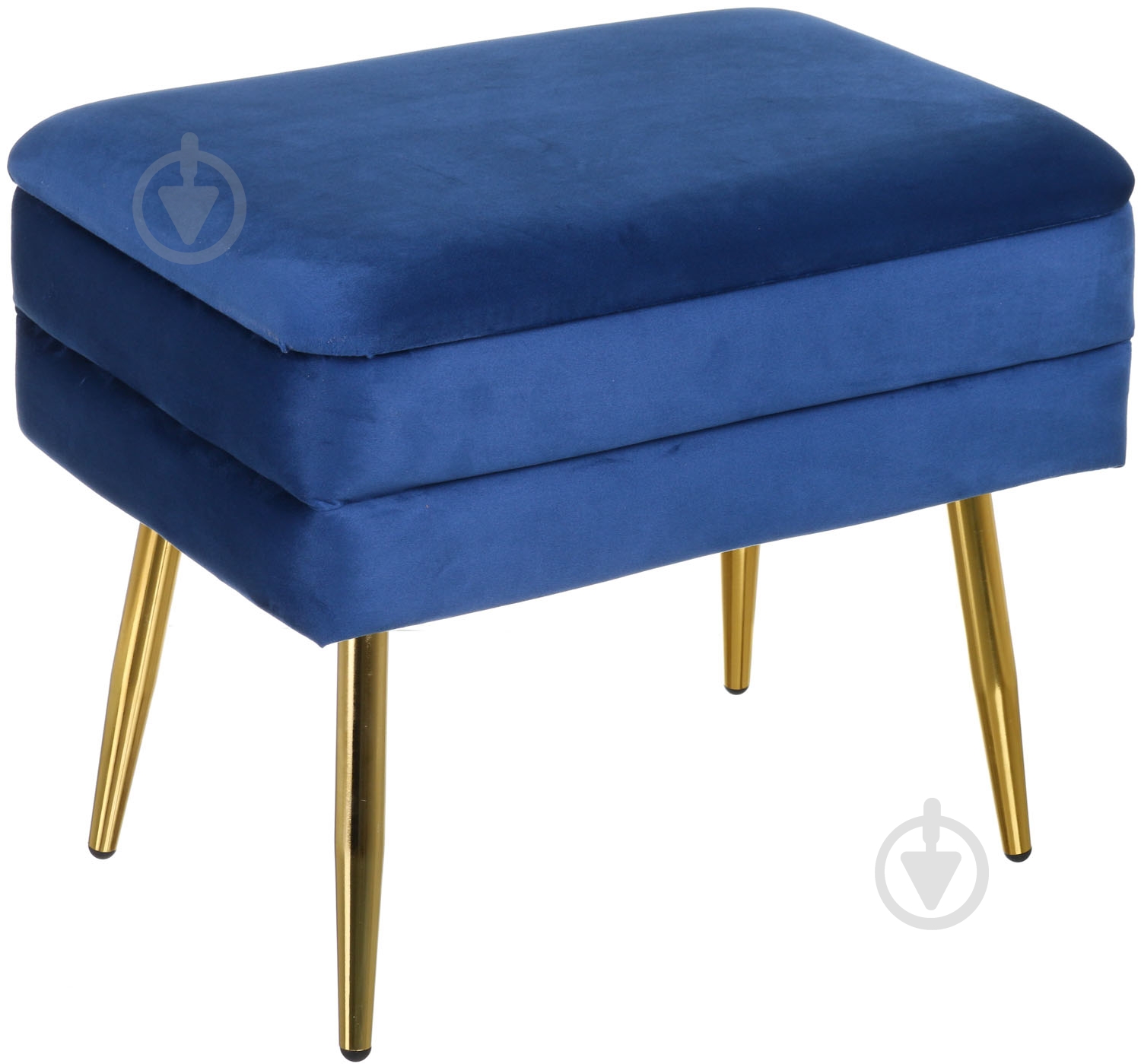 Сундук-пуф Yves 500х345х420 мм синий (VWF19A230A-S-DBL) - фото 1 Сундук-пуф Yves 500х345х420 мм синий (VWF19A230A-S-DBL) - фото 1