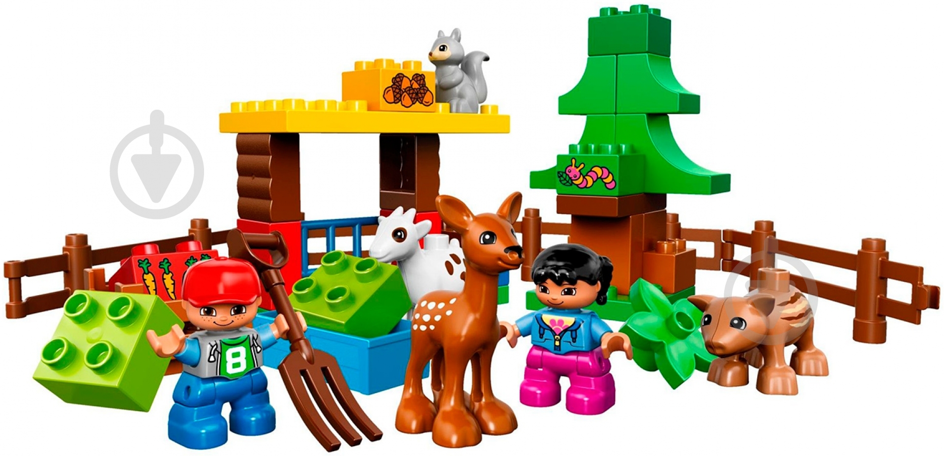 Конструктор LEGO DUPLO Лесные животные 10582 - фото 2 Конструктор LEGO DUPLO Лесные животные 10582 - фото 2