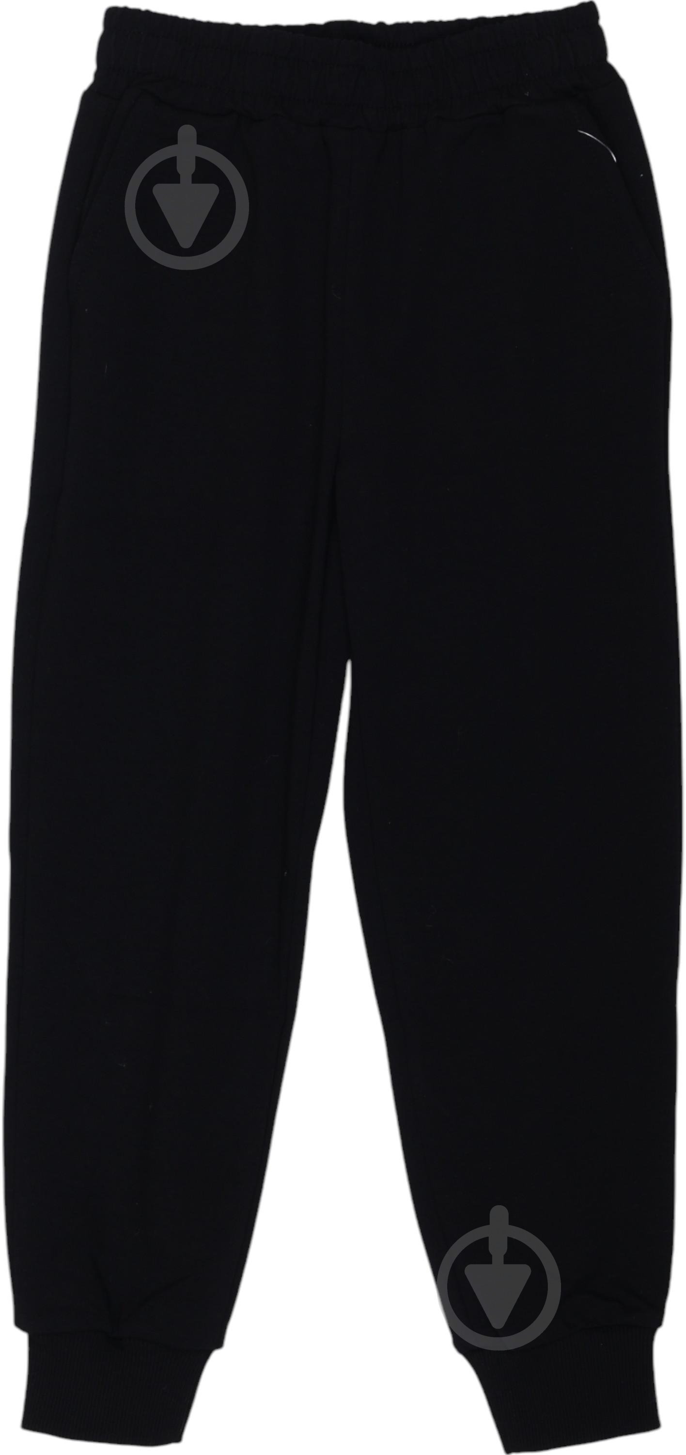 Брюки Bibo р.116 черный 9506 - фото 1 Брюки Bibo р.116 черный 9506 - фото 1