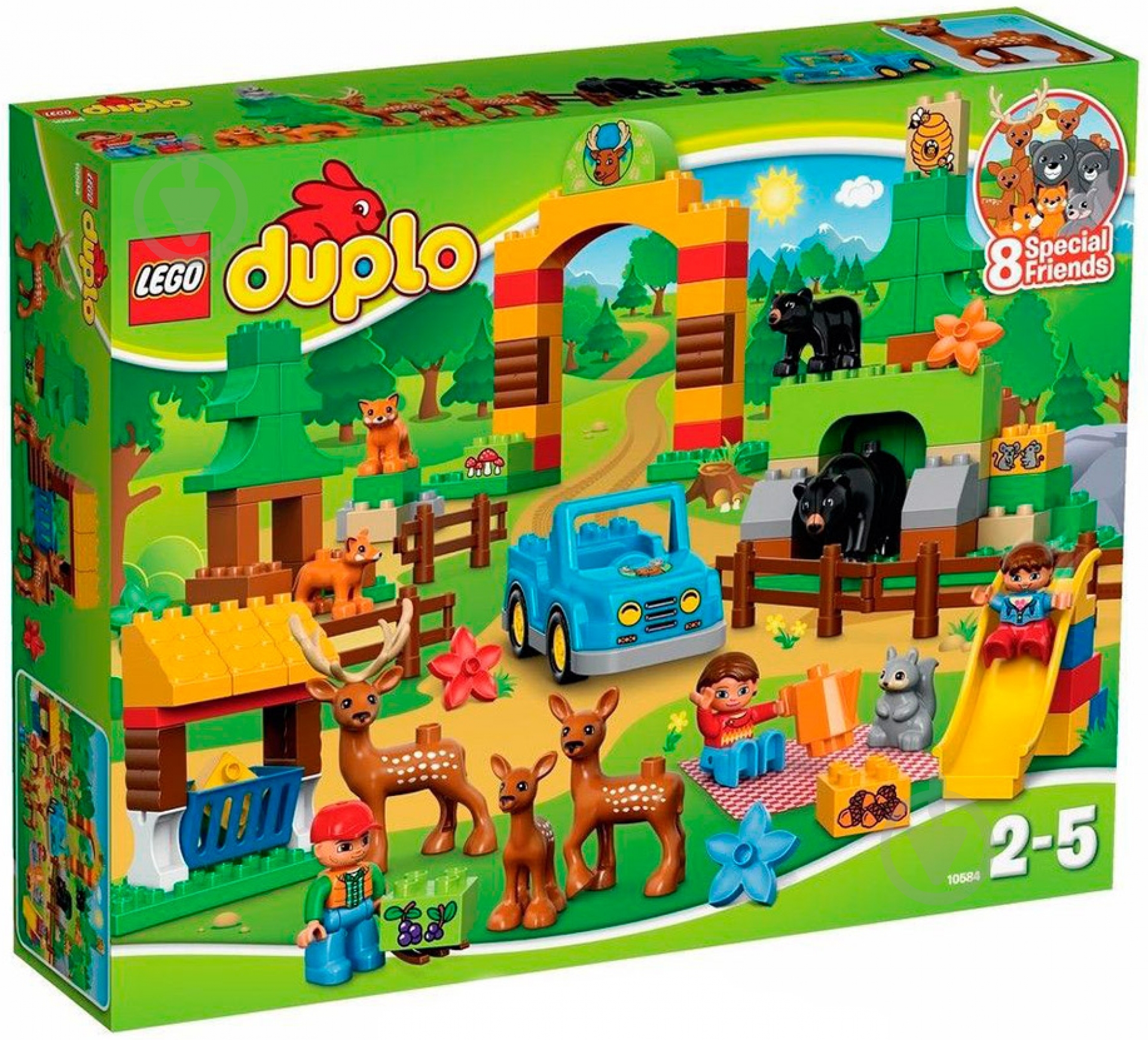 Конструктор LEGO DUPLO Лесопарк 10584 - фото 1 Конструктор LEGO DUPLO Лесопарк 10584 - фото 1