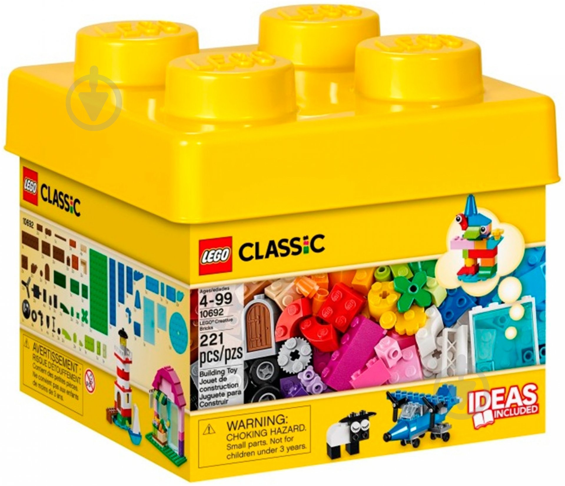 Конструктор LEGO Classic Кубики LEGO для творчого конструювання 10692 - фото 2