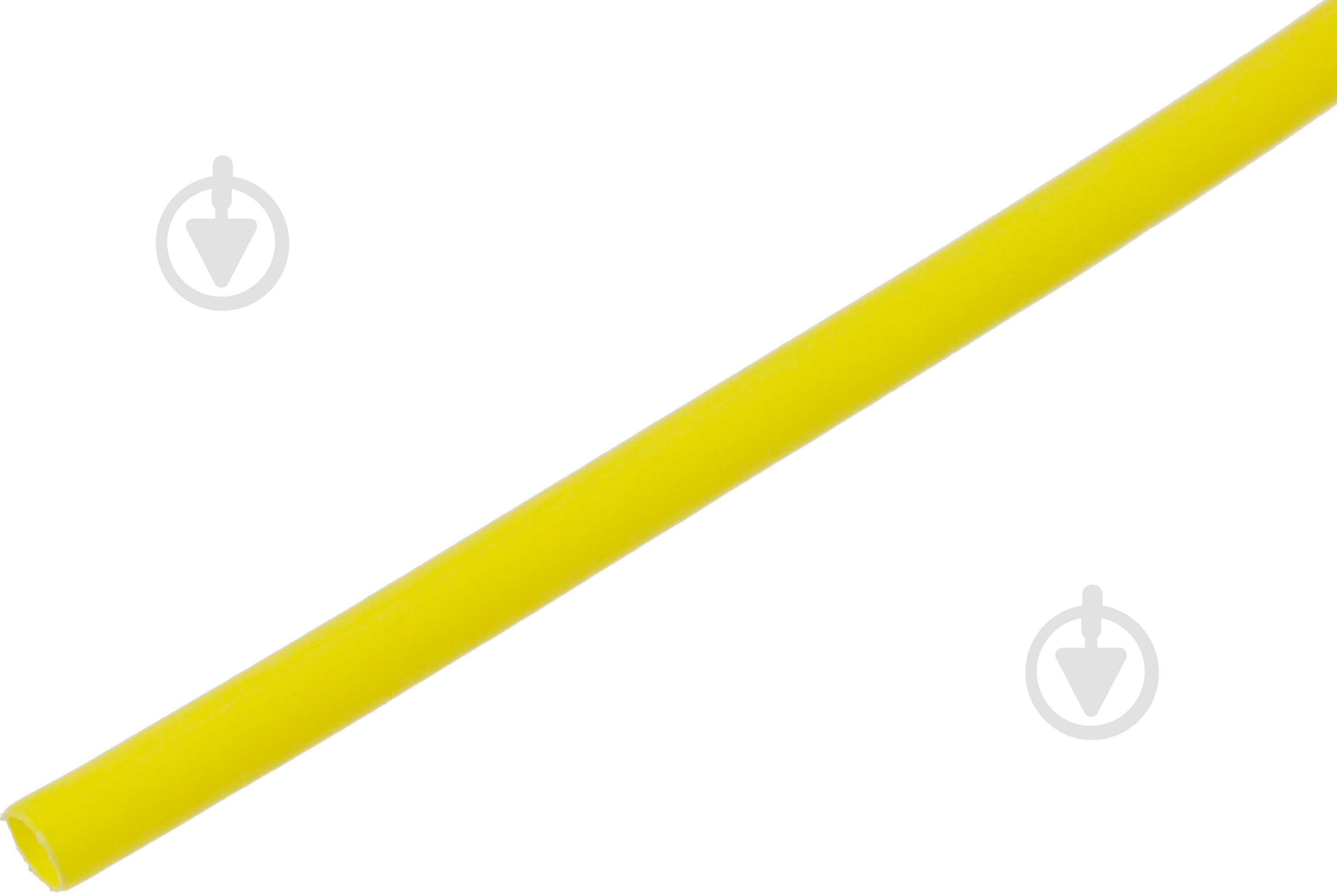 Трубка термоусаджувальна E.NEXT (e.termo.stand.1./0,5.yellow) жовта поліолефін - фото 1