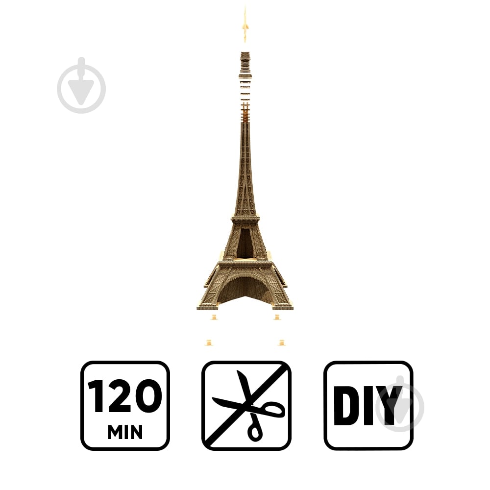 3D-пазл Cartonic EIFFEL TOWER CARTEIFF - фото 5 3D-пазл Cartonic EIFFEL TOWER CARTEIFF - фото 5