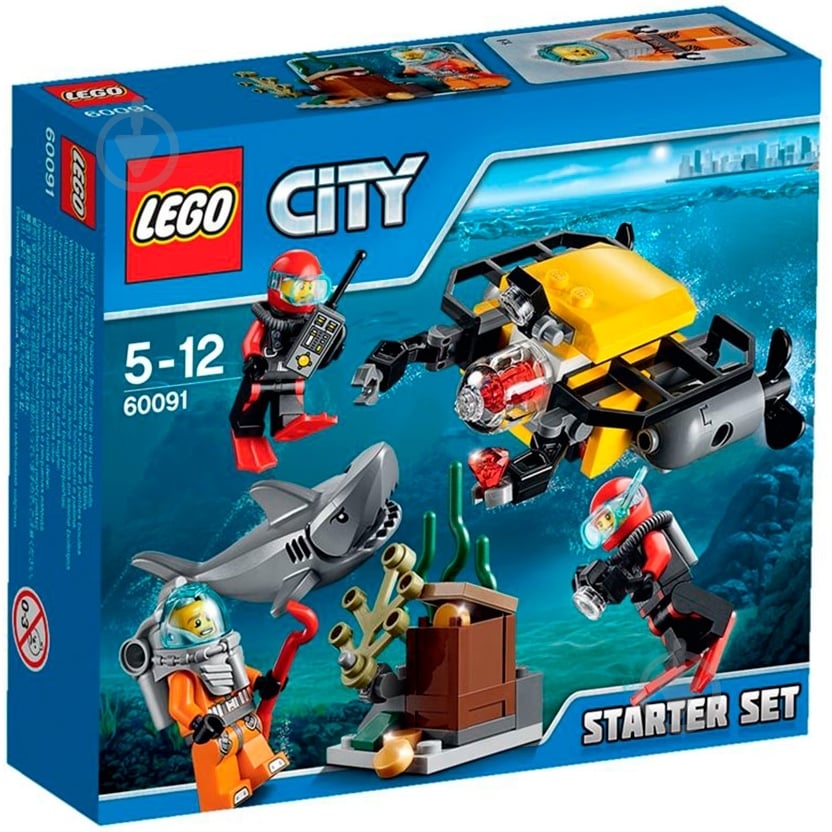 ᐉ Конструктор LEGO City Исследование морских глубин 60091