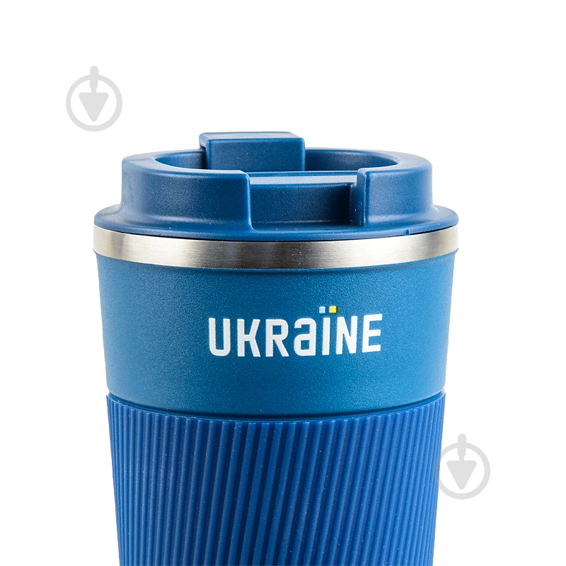 Термочашка KITE 510 мл синий Украина - фото 4