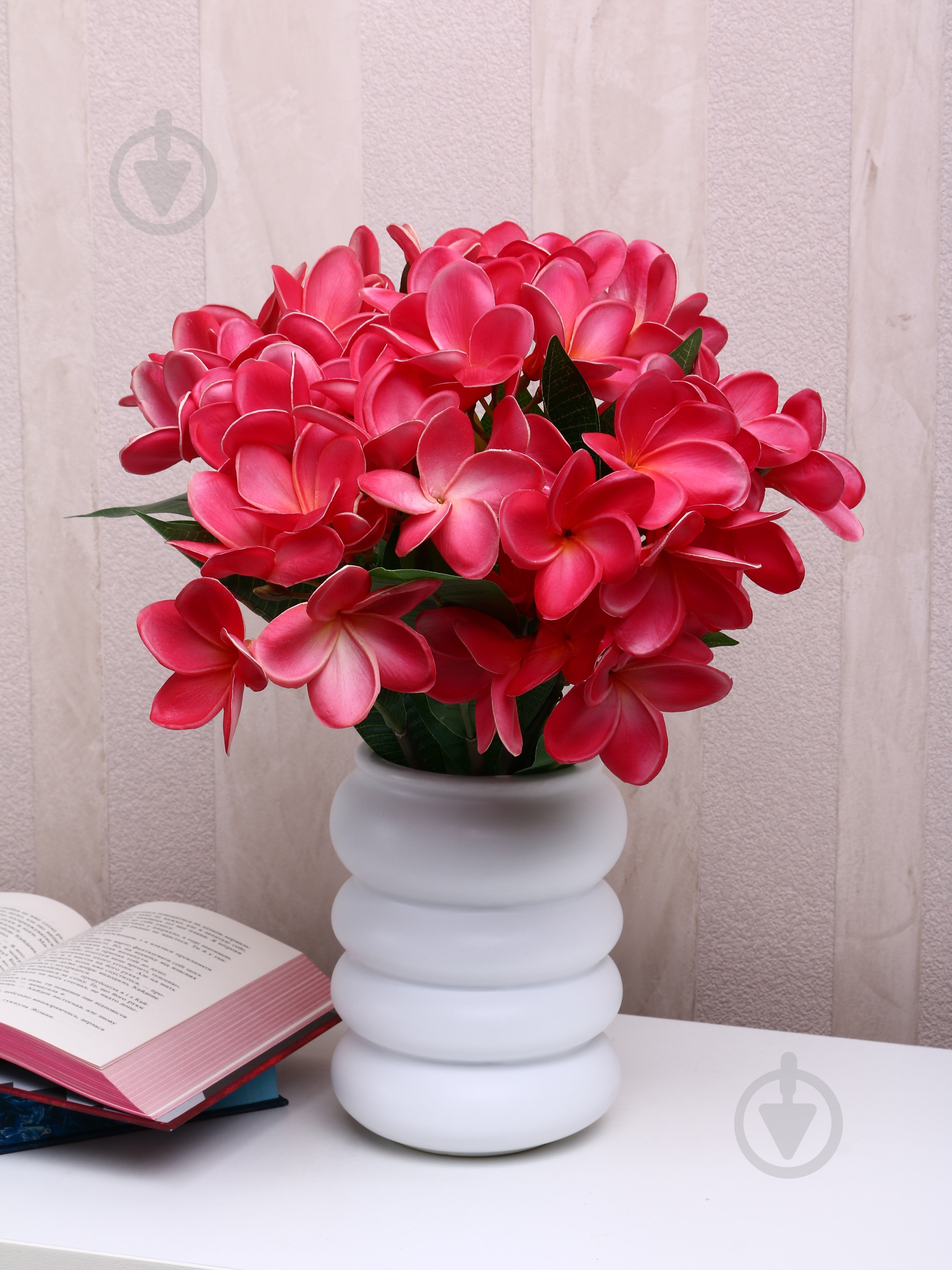 Ваза Sensio Ripple 20 см белая DLP24413A - фото 5