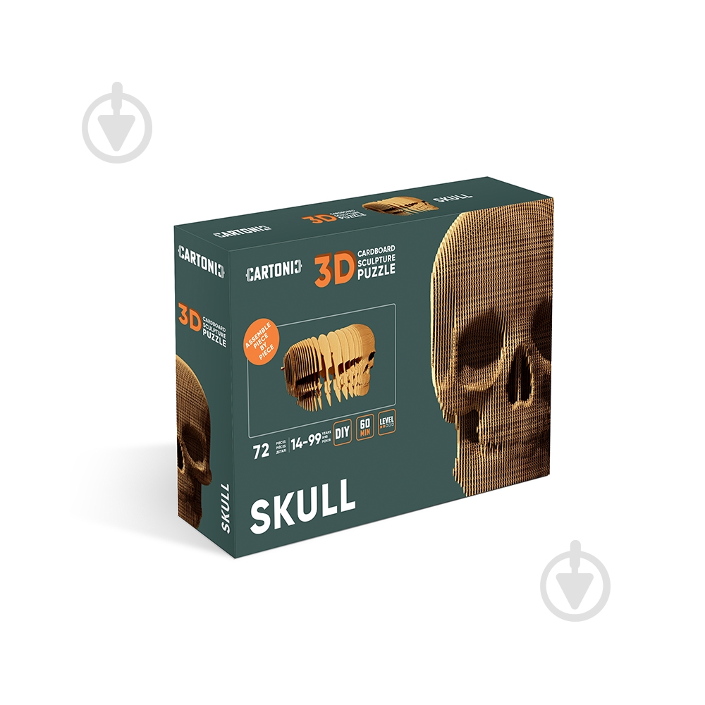 3D-пазл Cartonic SKULL CARTSKUL - фото 3