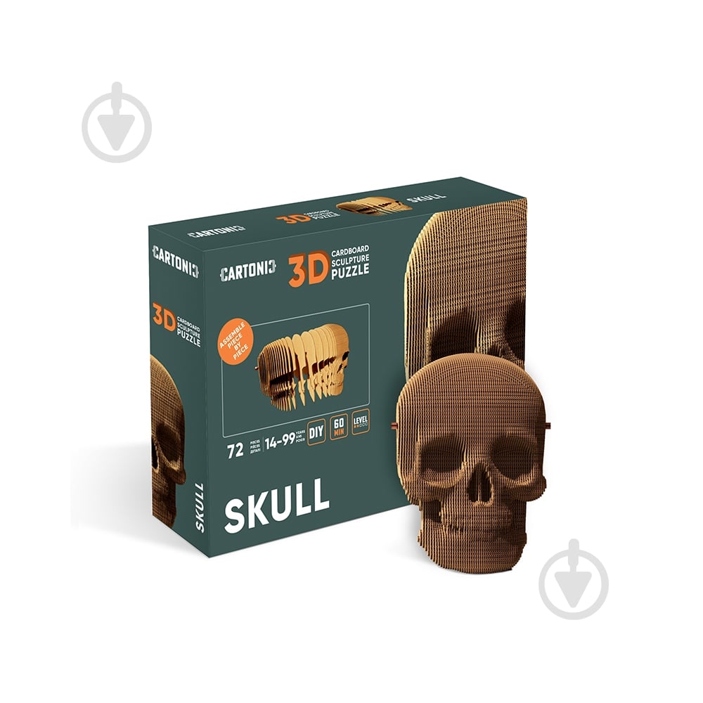 3D-пазл Cartonic SKULL CARTSKUL - фото 4