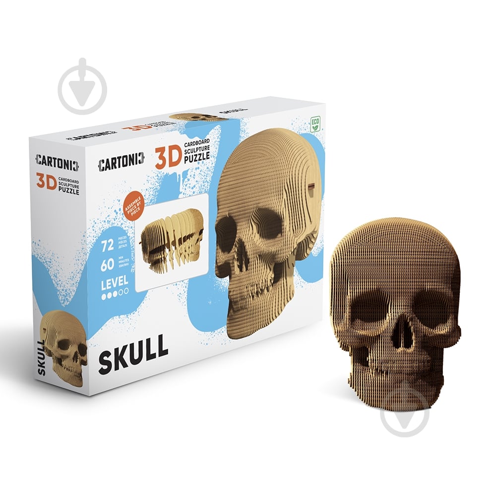 3D-пазл Cartonic SKULL CARTSKUL - фото 1
