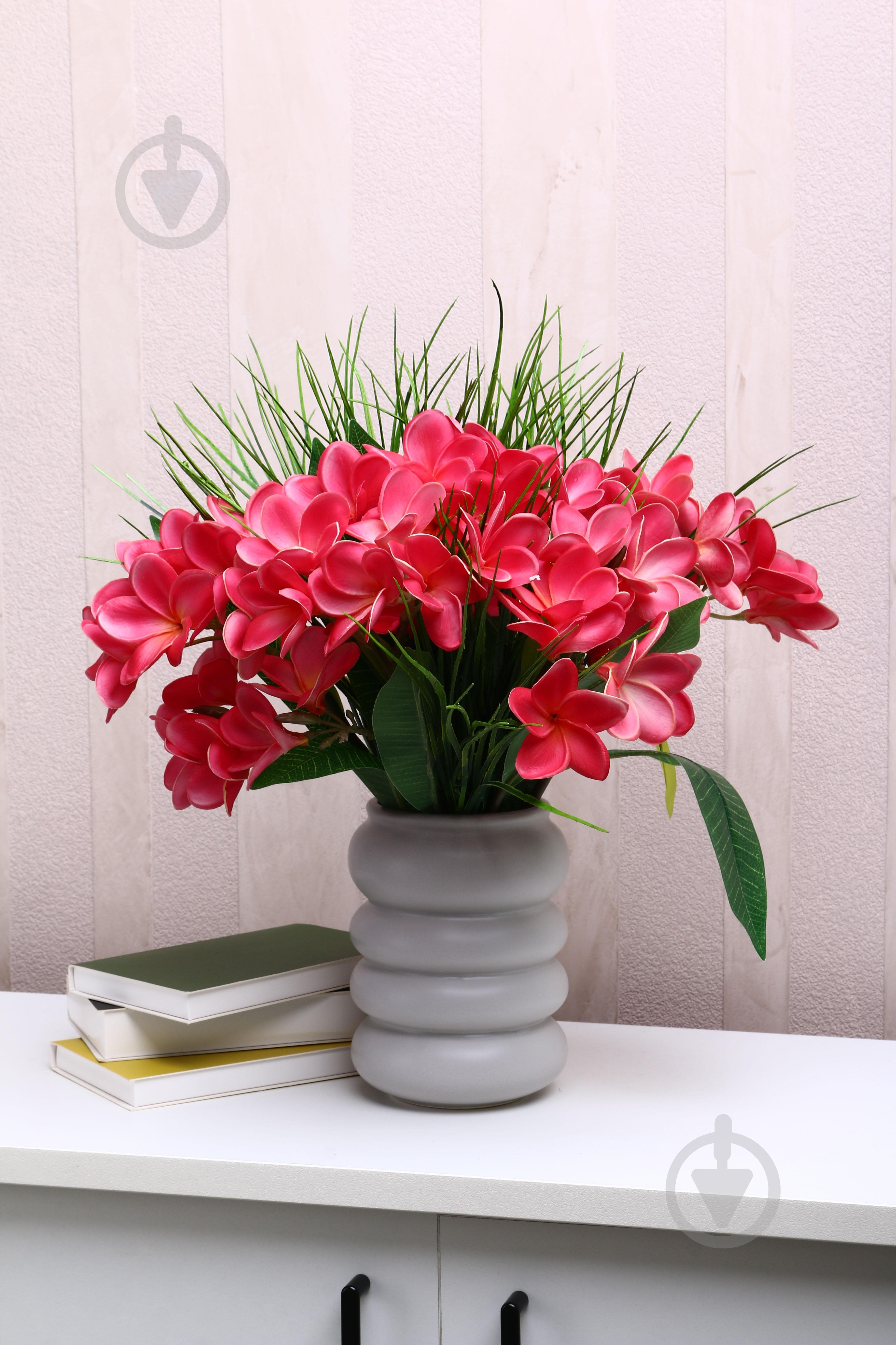 Ваза Sensio Ripple 20 см серая DLP24413C - фото 6