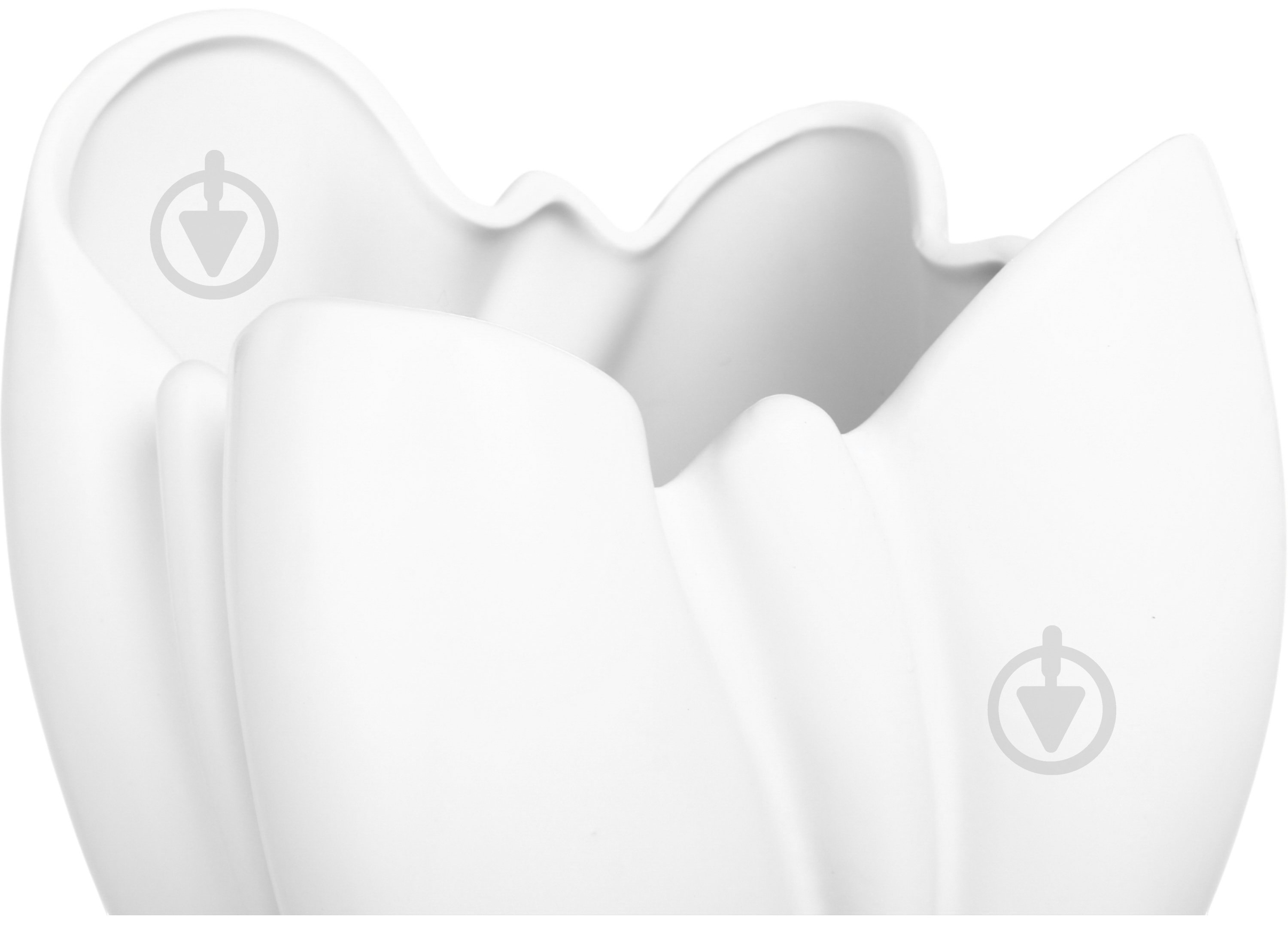 Ваза Sensio Cradle 26 см біла DLP24204A - фото 4 Ваза Sensio Cradle 26 см біла DLP24204A - фото 4