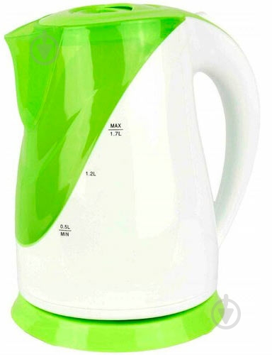 Електрочайник Smart FX-816 біло-зелений - фото 1
