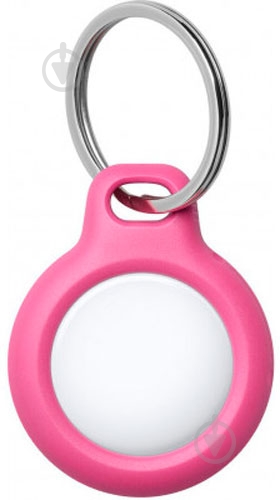 Чехол-брелок Belkin Secure Holder with Key Ring AirTag pink - фото 3