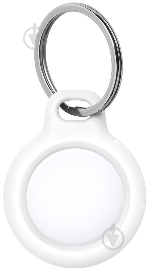Чехол-брелок Belkin Secure Holder with Key Ring AirTag white - фото 2 Чехол-брелок Belkin Secure Holder with Key Ring AirTag white - фото 2