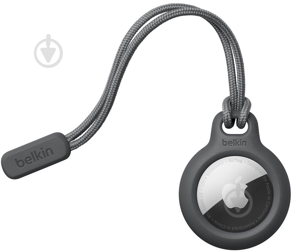 Чехол-брелок Belkin Secure Holder with Strap AirTag black - фото 4 Чехол-брелок Belkin Secure Holder with Strap AirTag black - фото 4