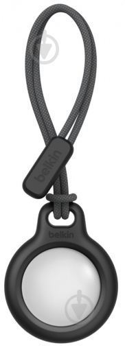 Чехол-брелок Belkin Secure Holder with Strap AirTag black - фото 2 Чехол-брелок Belkin Secure Holder with Strap AirTag black - фото 2