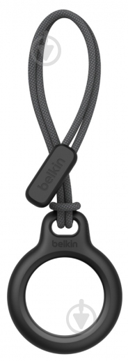Чехол-брелок Belkin Secure Holder with Strap AirTag black - фото 3 Чехол-брелок Belkin Secure Holder with Strap AirTag black - фото 3