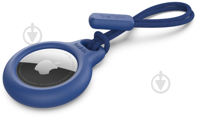 Чехол-брелок Belkin Secure Holder with Strap AirTag blue - фото 1