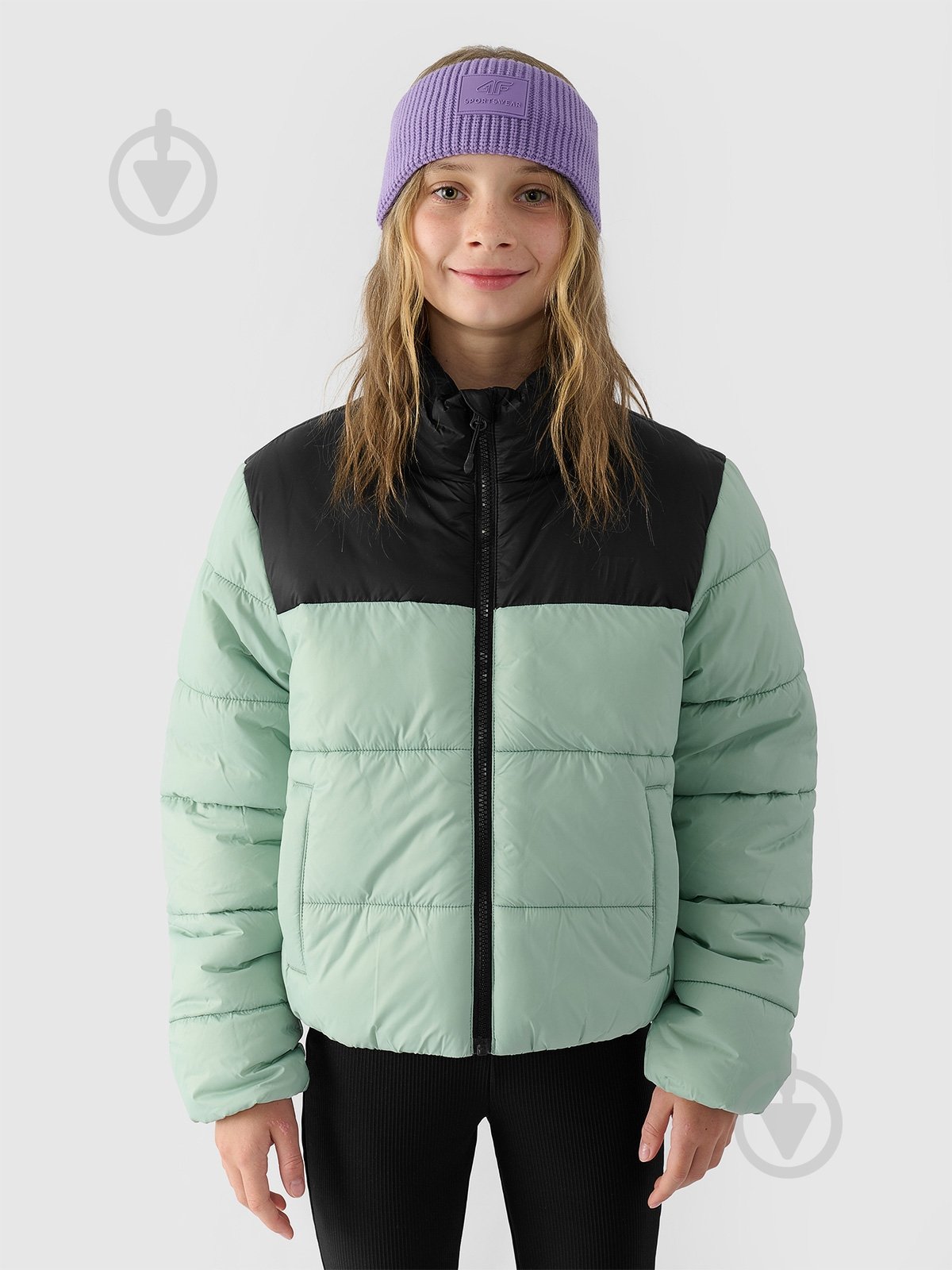 Пуховик 4F DOWN JACKET F452 4FJWAW24TDJAF452-47S р.140 зеленый - фото 1 Пуховик 4F DOWN JACKET F452 4FJWAW24TDJAF452-47S р.140 зеленый - фото 1