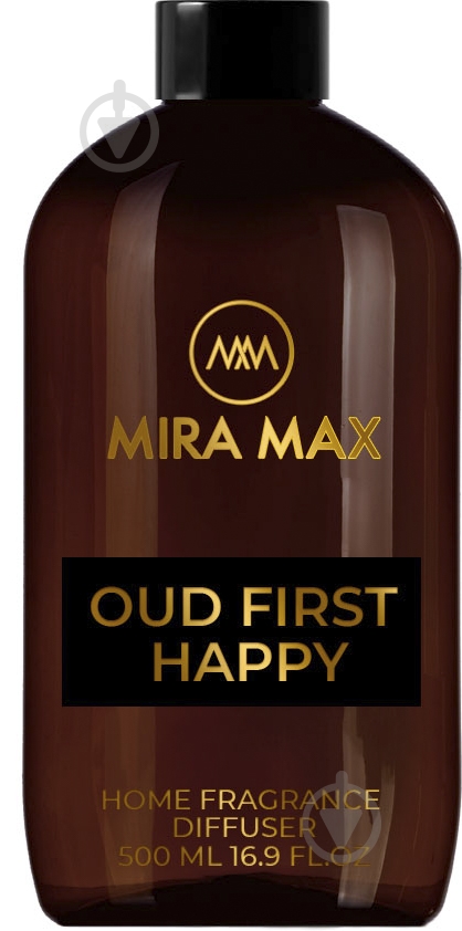 Аромадиффузор MIRA MAX Oud First Happy 500 мл - фото 2 Аромадиффузор MIRA MAX Oud First Happy 500 мл - фото 2