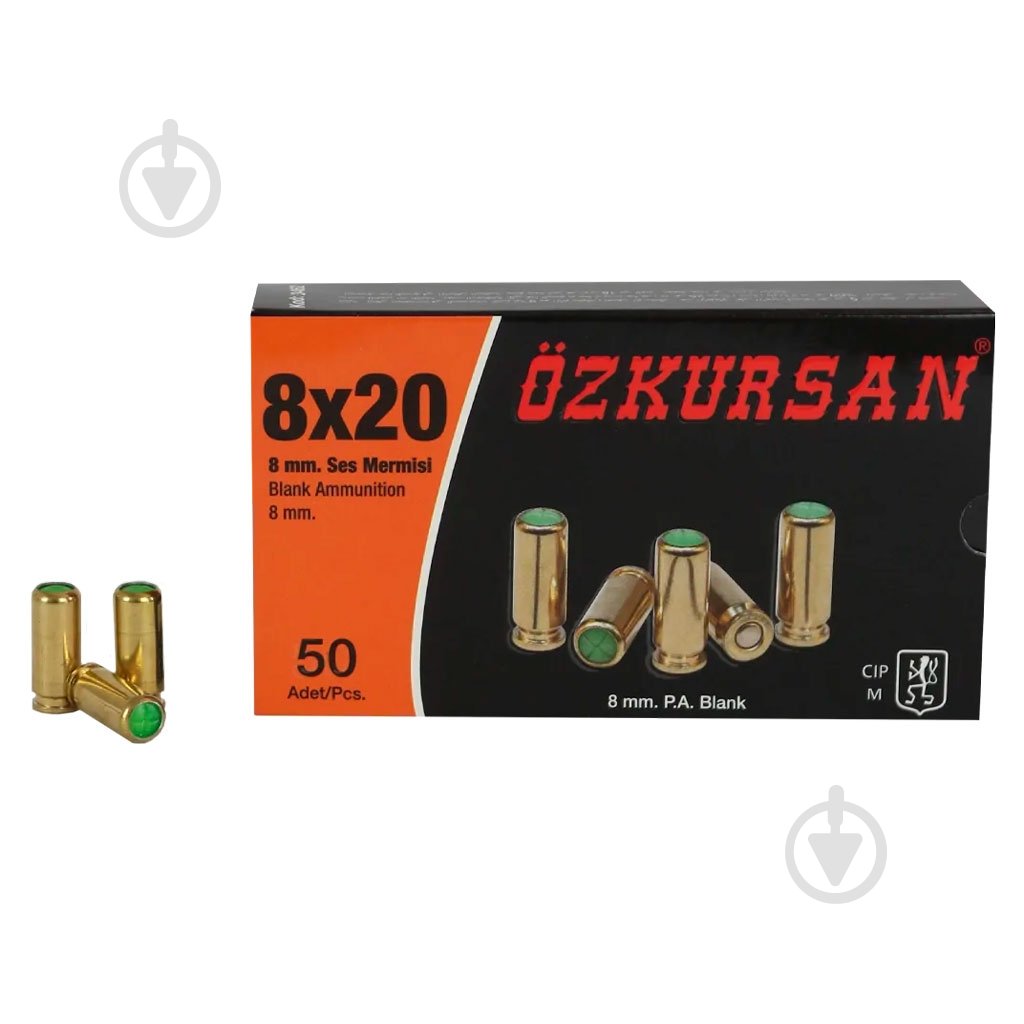 Патрони Ozkursan холостий пістолетний 8мм (Турція) 1шт - фото 1 Патрони Ozkursan холостий пістолетний 8мм (Турція) 1шт - фото 1