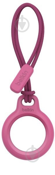 Чехол-брелок Belkin Secure Holder with Strap AirTag pink - фото 4