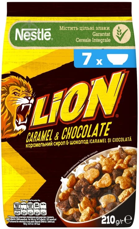 Сніданок сухий Nestle карамель і шоколад - фото 1 Сніданок сухий Nestle карамель і шоколад - фото 1