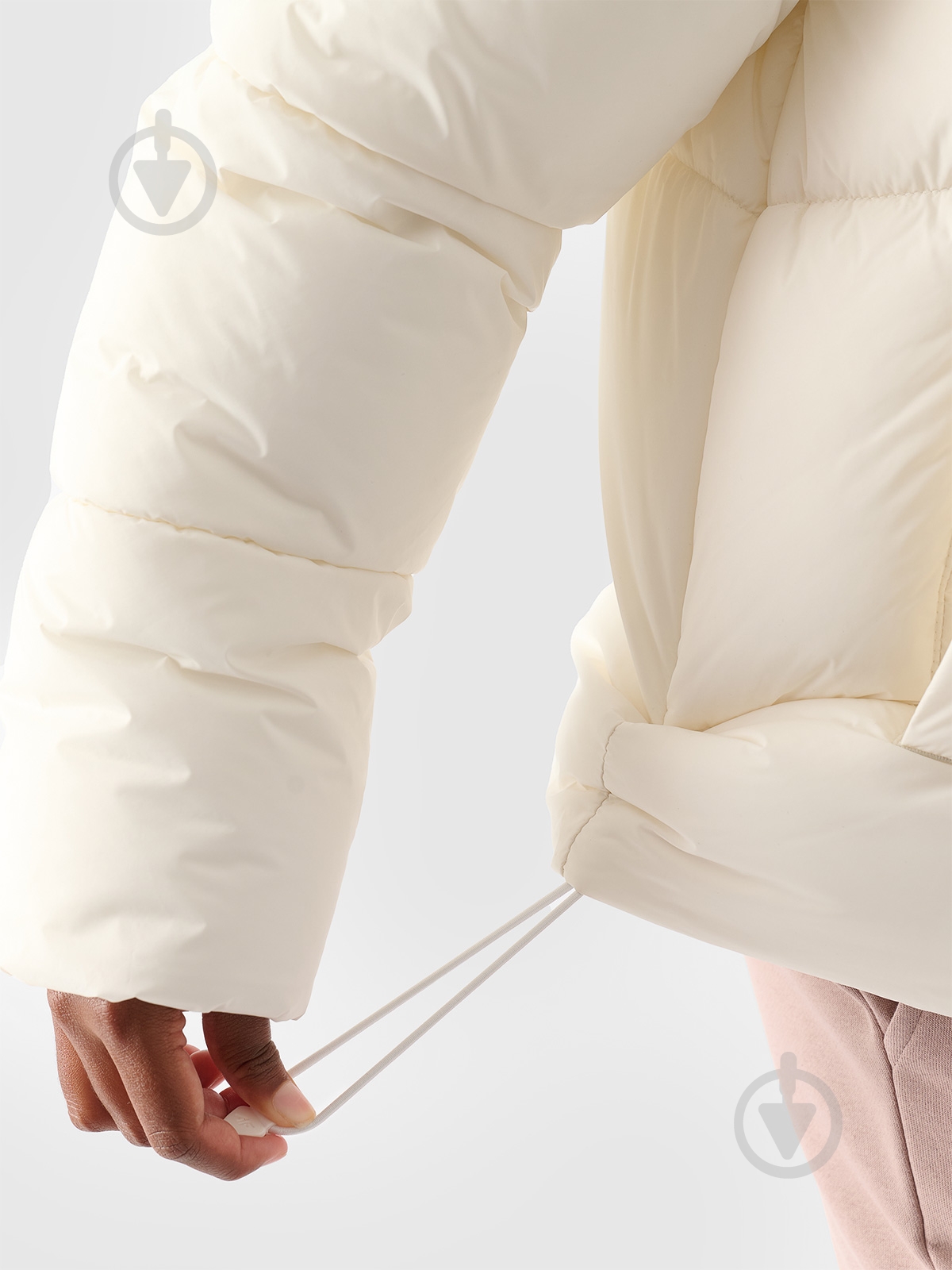 Пуховик для девочек зимний 4F DOWN JACKET F450 4FJWAW24TDJAF450-10S р.140 белый - фото 6