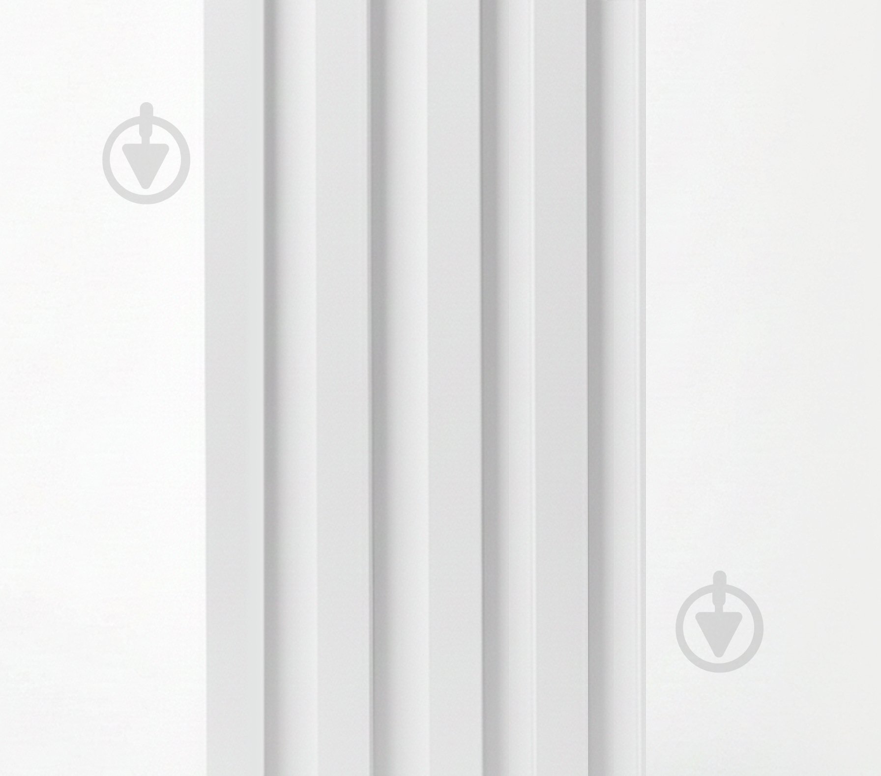 Реечная панель Brilliant® ПВХ 25х200х2800 мм 0,56 кв.м белая - фото 1 Реечная панель Brilliant® ПВХ 25х200х2800 мм 0,56 кв.м белая - фото 1