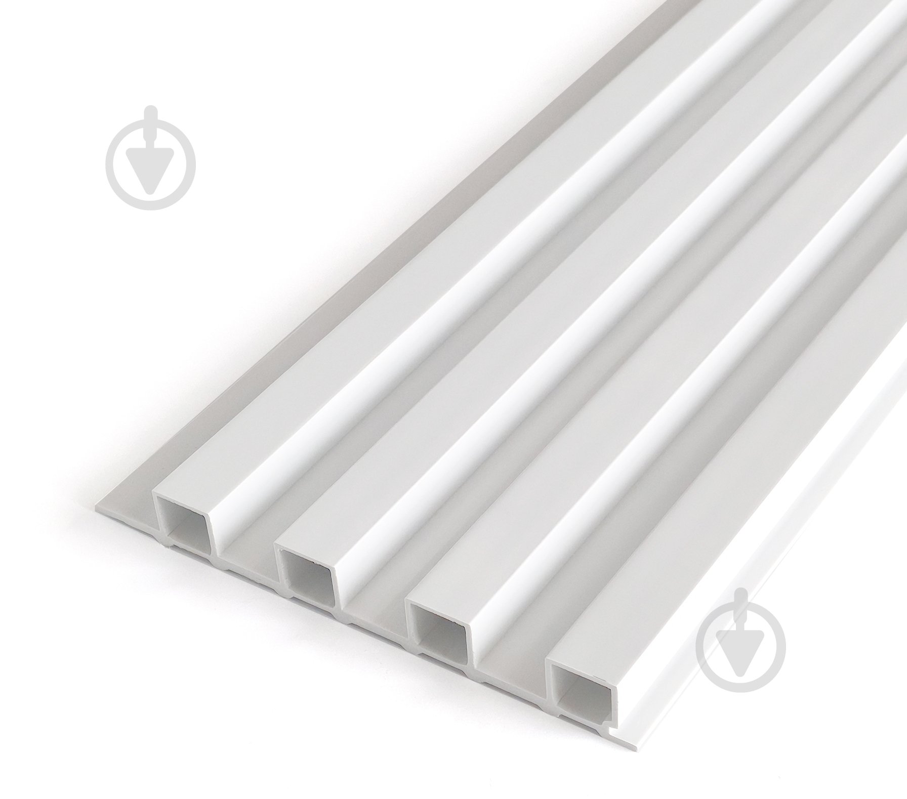 Реечная панель Brilliant® ПВХ 25х200х2800 мм 0,56 кв.м белая - фото 2 Реечная панель Brilliant® ПВХ 25х200х2800 мм 0,56 кв.м белая - фото 2