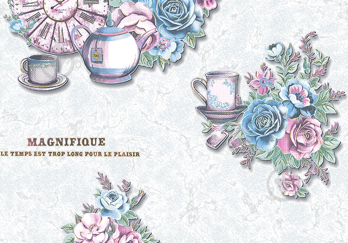 Обои из вспененного винила Vinil Хилтон декор МНК5-0760 0,53x10,05 м - фото 1