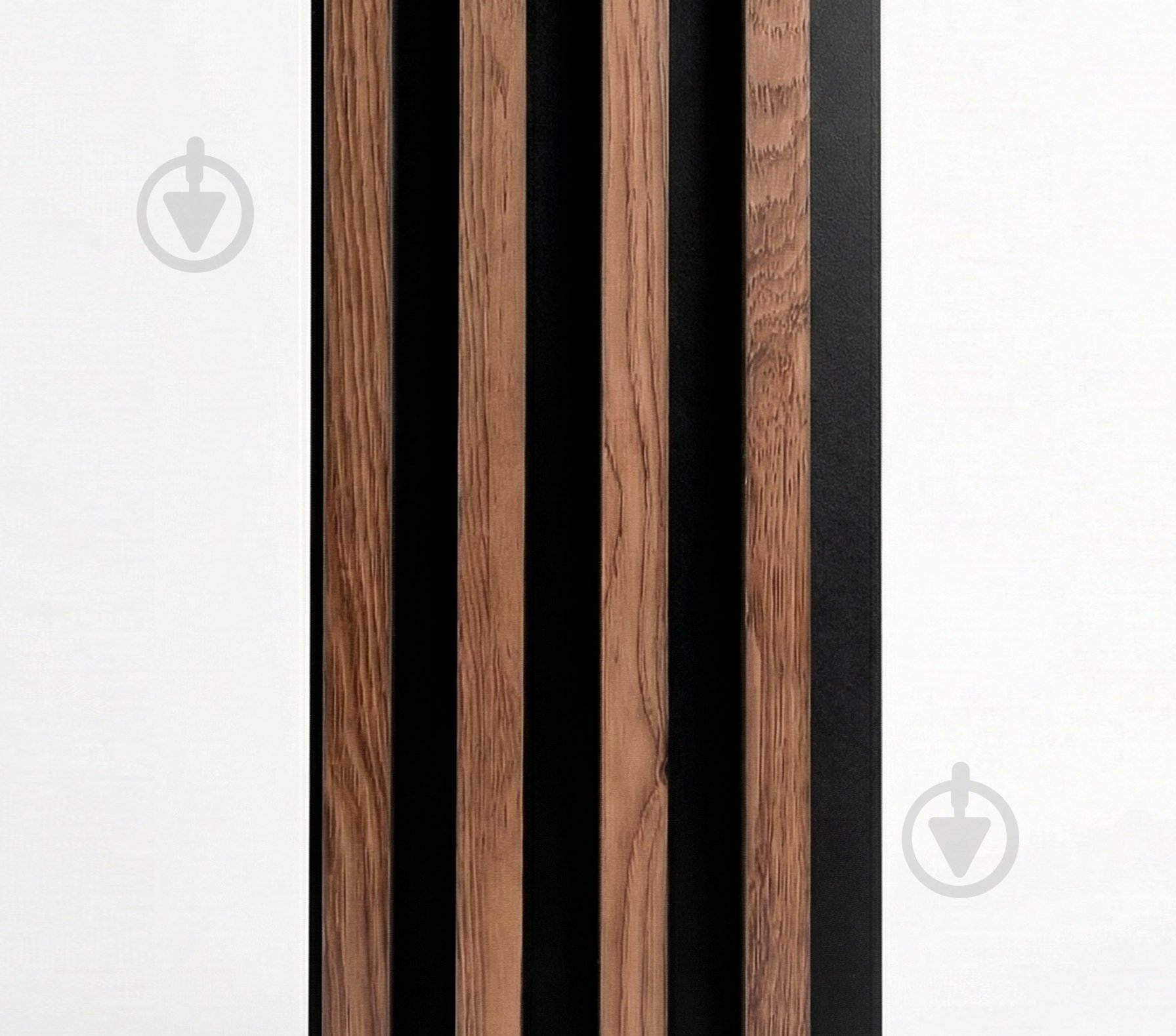 Реечная панель Brilliant® ПВХ ТД Дуб тасманський з чорним SWU15 - фото 1 Реечная панель Brilliant® ПВХ ТД Дуб тасманський з чорним SWU15 - фото 1