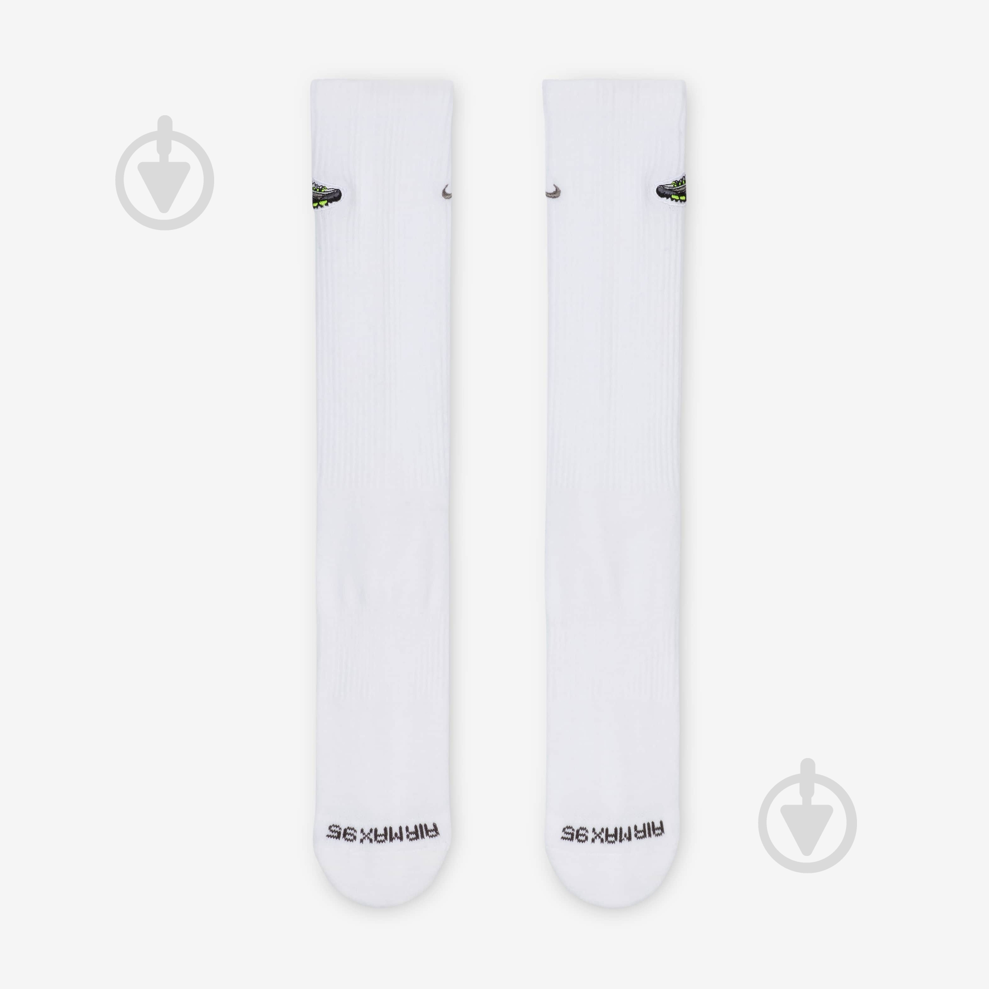 Носки Nike U NK ED CSH CRW AM95 PTCH 144 HJ9389-100 р.38-42 белый - фото 2 Носки Nike U NK ED CSH CRW AM95 PTCH 144 HJ9389-100 р.38-42 белый - фото 2