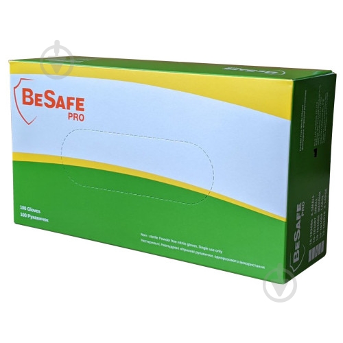 Перчатки медицинские BeSafe р.L 100 шт./уп. - фото 4