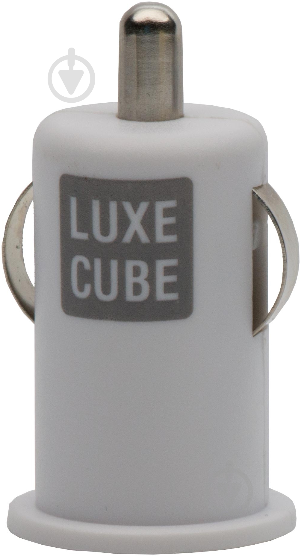 Зарядное устройство в автомобиль Luxe Cube 1А, USB, White - фото 2