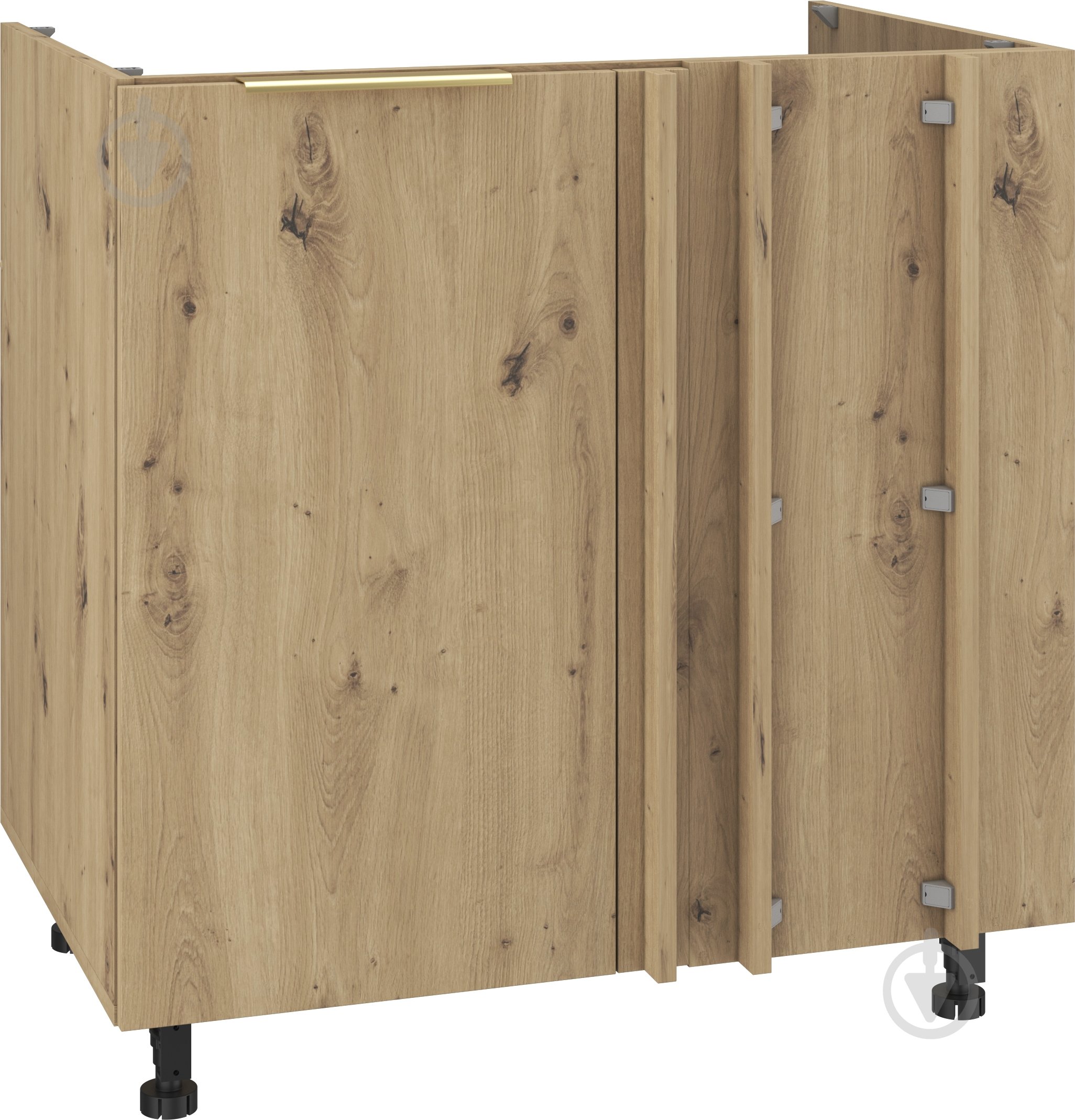 Тумба нижняя под мойку НМЩ 80х82х54,5 МС Тея дуб артизан/дуб артизан Грейд - фото 1 Тумба нижняя под мойку НМЩ 80х82х54,5 МС Тея дуб артизан/дуб артизан Грейд - фото 1