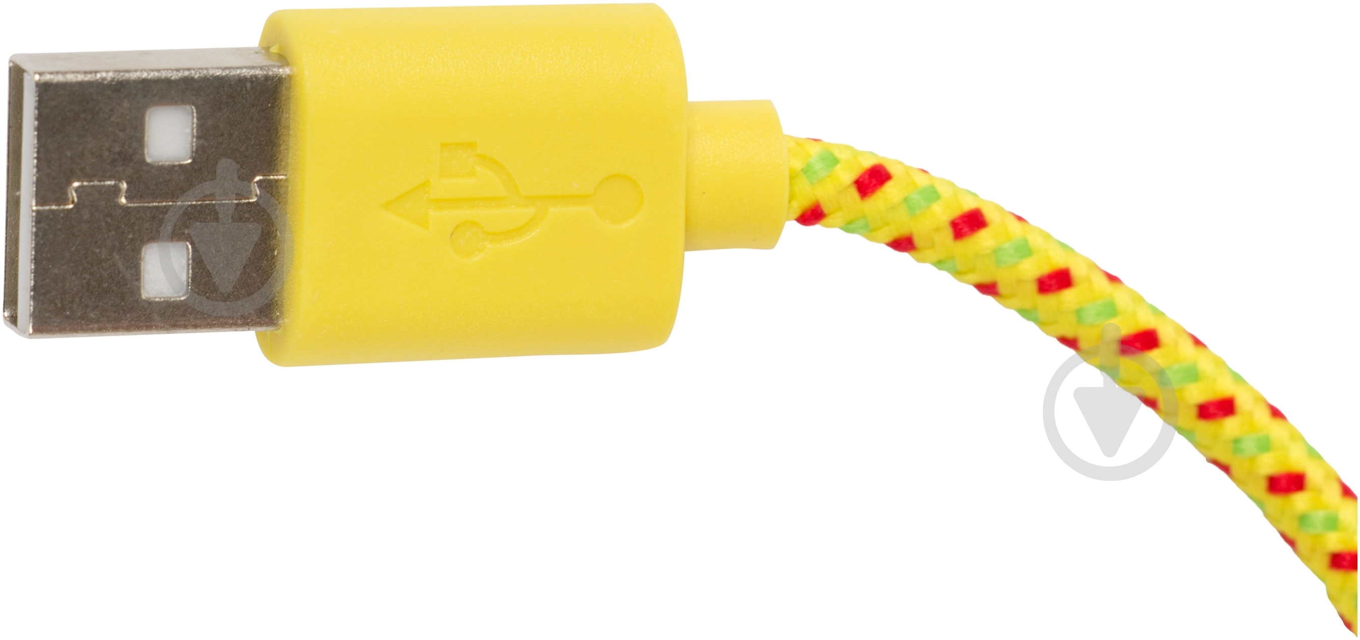 Кабель Luxe Cube 1 м желтый (TEXTILE USB MICRO TO USB YELLO) - фото 2