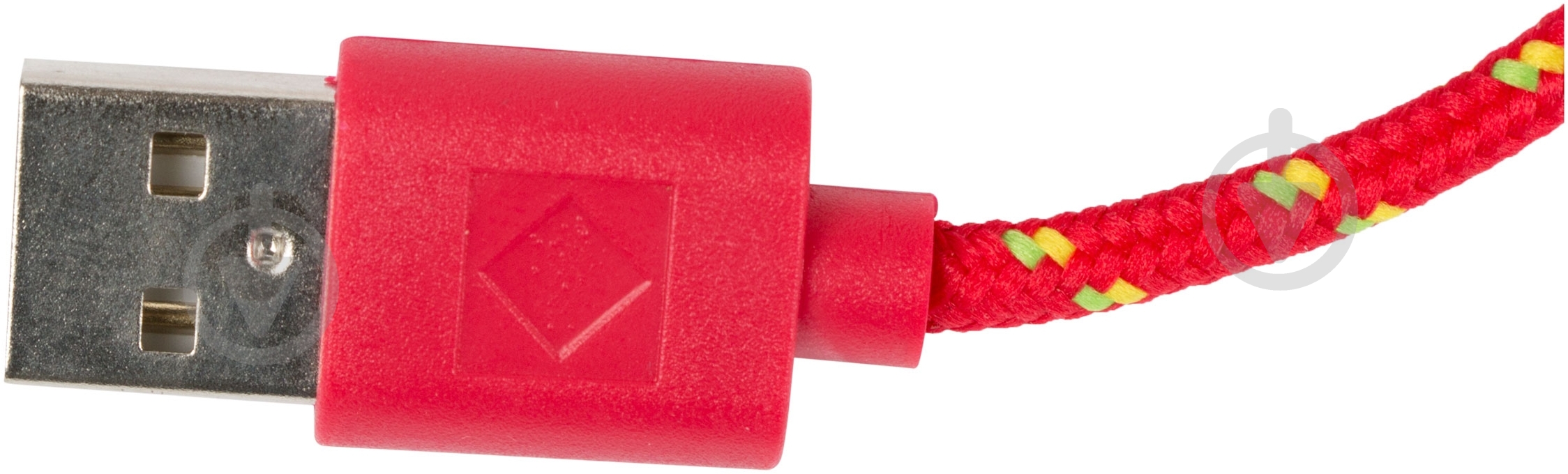 Кабель Luxe Cube 1 м красный (TEXTILE USB MICRO TO USB RED) - фото 2