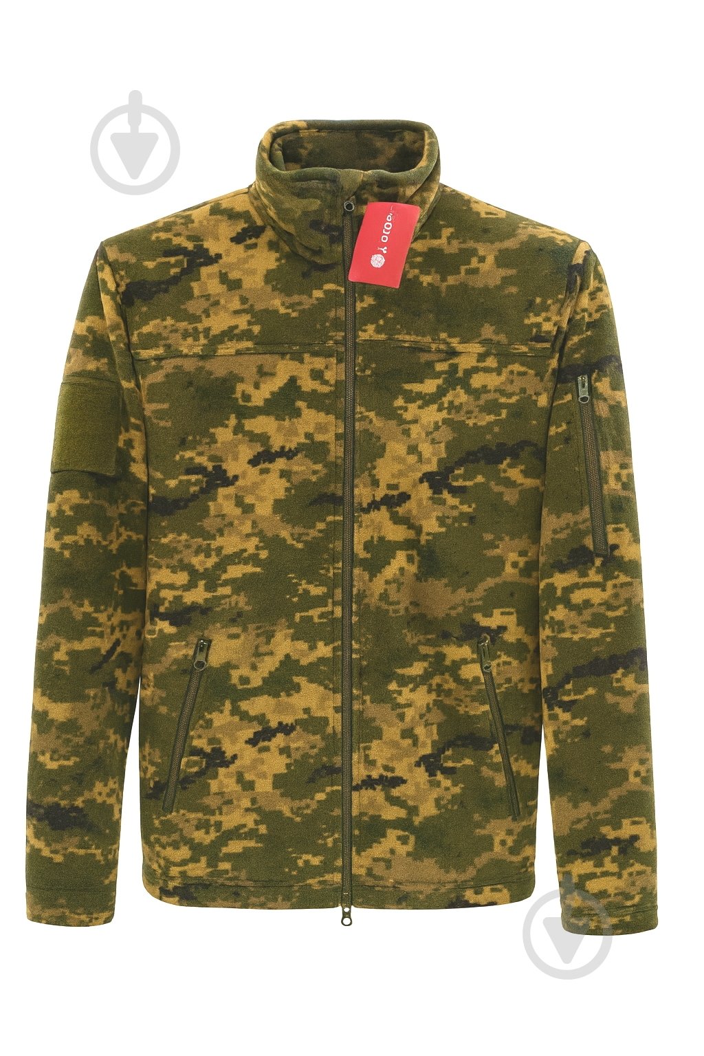 Кофта LOGOS-Tac флисовая CONGER Pixel (военный камуфляж) 04-06-00-0062 р.XXL пиксель - фото 1