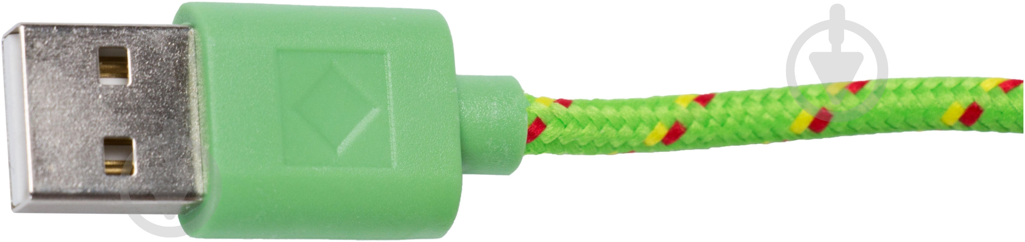 Кабель Luxe Cube 1 м зеленый (TEXTILE USB MICRO TO USB GREEN) - фото 3