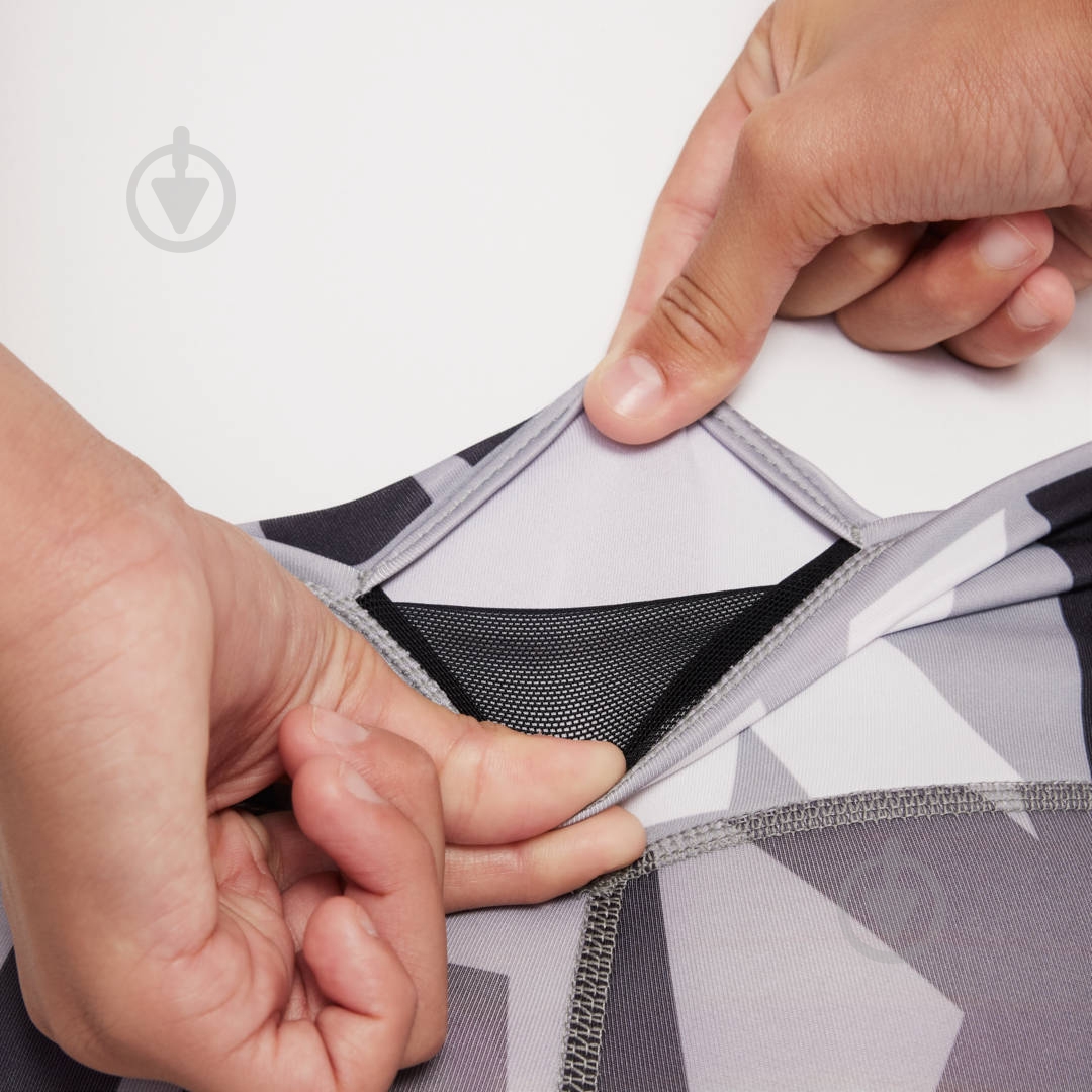 Шорты Nike G NK DF ONE BKE SHRT LOGO PRNT DZ4623-077 р. L серый - фото 3