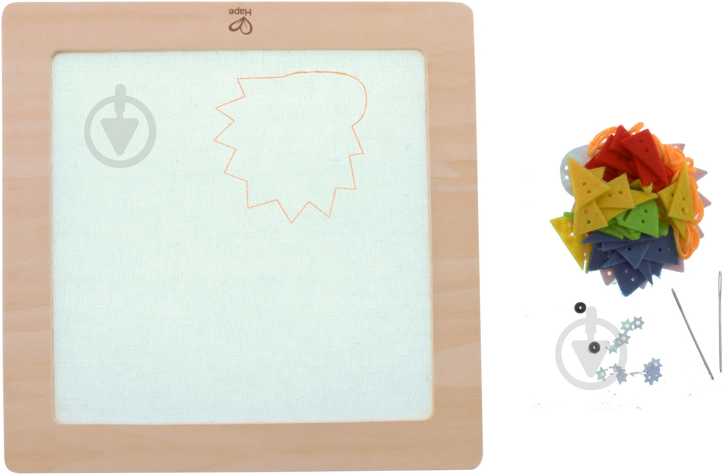 Набор для шитья Hape Счастливый Ежик E5101 - фото 2