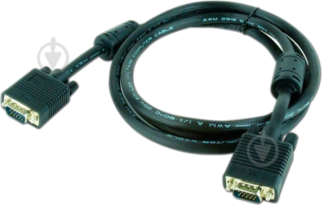 Кабель мультимедійний Cablexpert VGA 1,8 м чорний (CC-PPVGA-6B) - фото 4