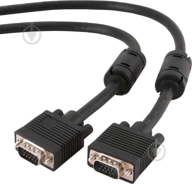 Кабель мультимедійний Cablexpert VGA 1,8 м чорний (CC-PPVGA-6B) - фото 2