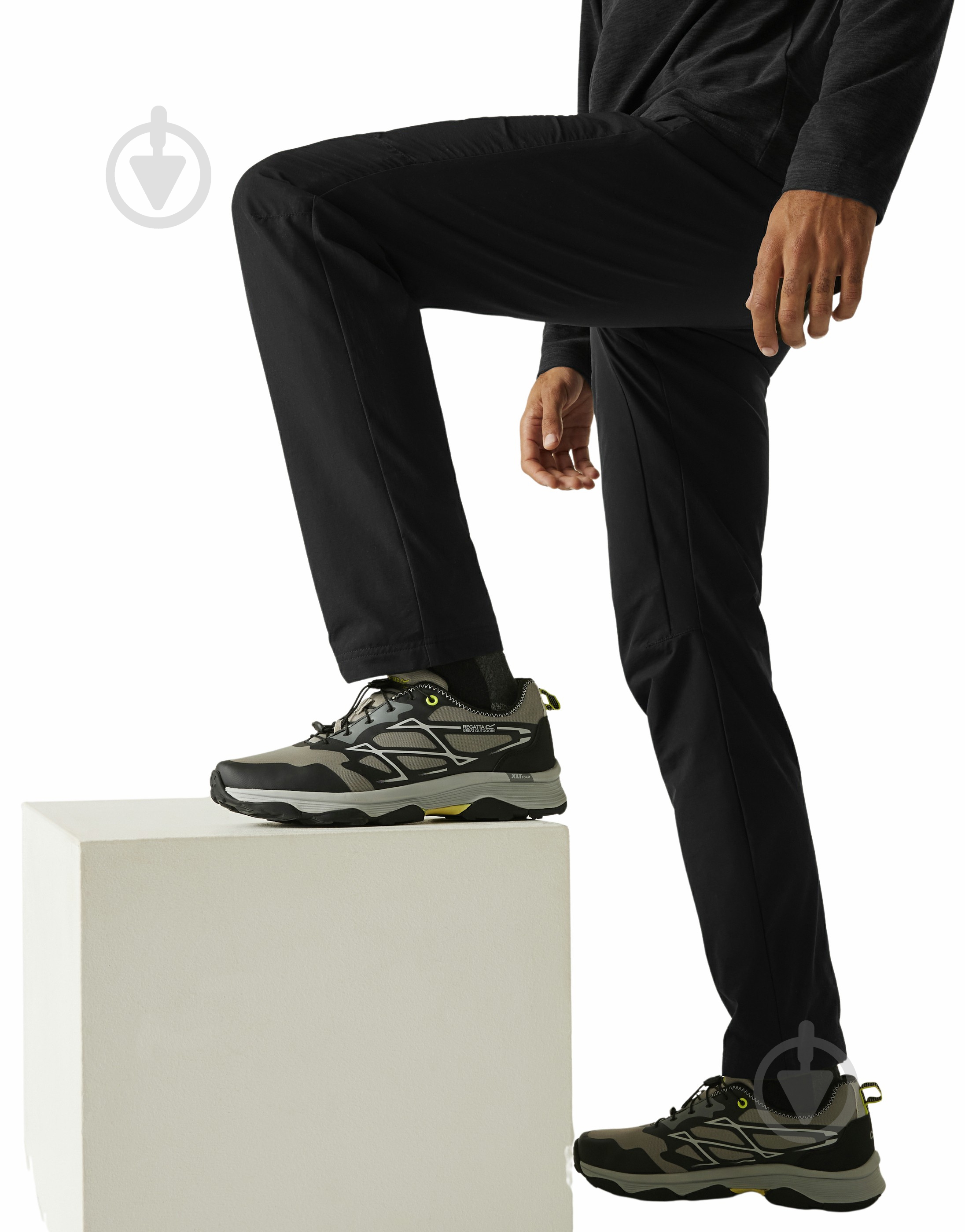 Штани Regatta HightonWtrTrs RMJ352-800 р. 32 чорний - фото 4 Штани Regatta HightonWtrTrs RMJ352-800 р. 32 чорний - фото 4