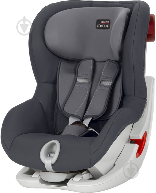 Автокресло Britax-Romer KING II Storm grey темно-серый 2000025683 - фото 1 Автокресло Britax-Romer KING II Storm grey темно-серый 2000025683 - фото 1