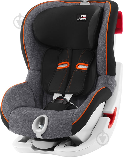 Автокресло Britax-Romer KING II LS Black marble черный с серым 2000022575 - фото 1 Автокресло Britax-Romer KING II LS Black marble черный с серым 2000022575 - фото 1